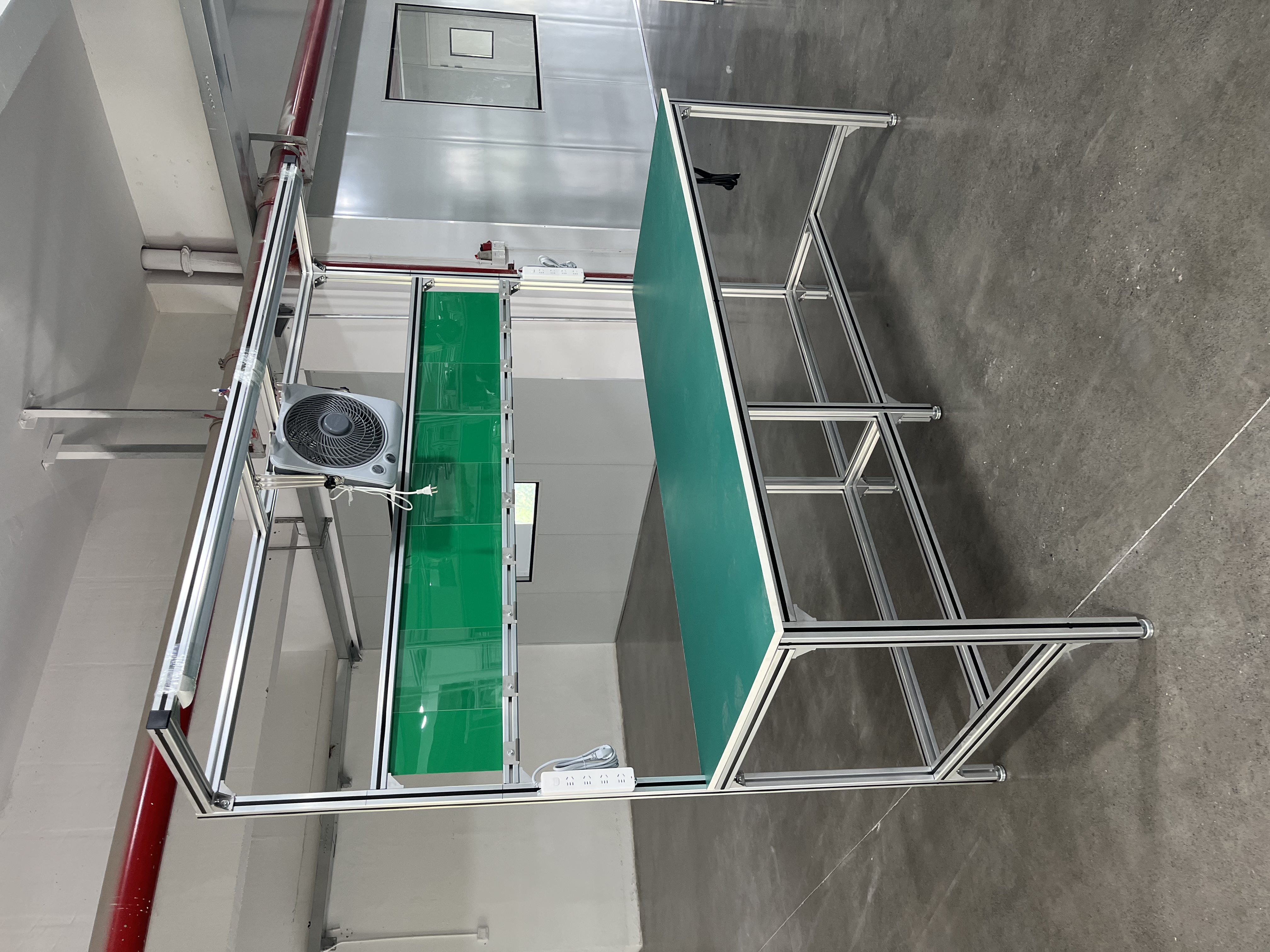 鋁型材工作臺(tái)流水線